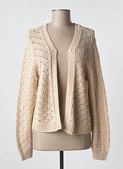 Gilet manches longues beige BETTY & CO pour femme seconde vue