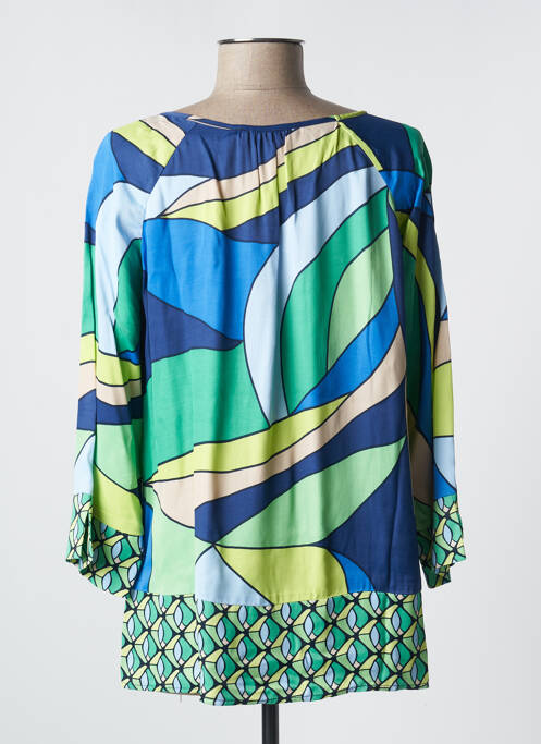 Blouse imprimé fantaisie manches longues vert BETTY BARCLAY femme
