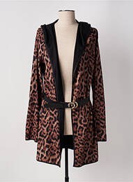 Veste casual poches beige FRANK LYMAN femme