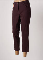 Pantalon 7/8 marron ZERRES pour femme seconde vue