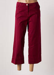 Pantalon 7/8 rouge PERSONA pour femme seconde vue