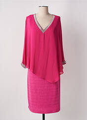 Robe mi-longue rose FRANK LYMAN pour femme seconde vue