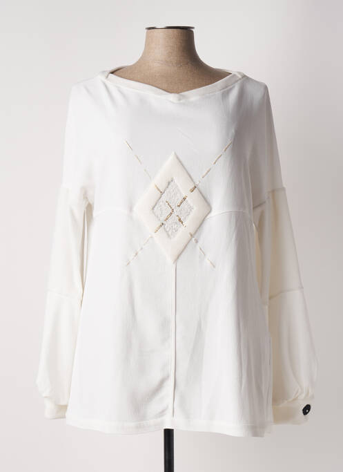 Blouse blanc ELISA CAVALETTI pour femme