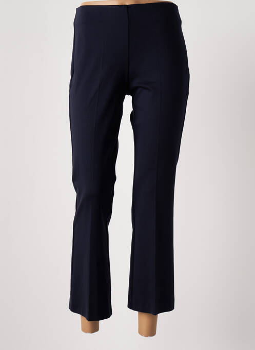 Pantalon 7/8 bleu ANNA SERAVALLI pour femme