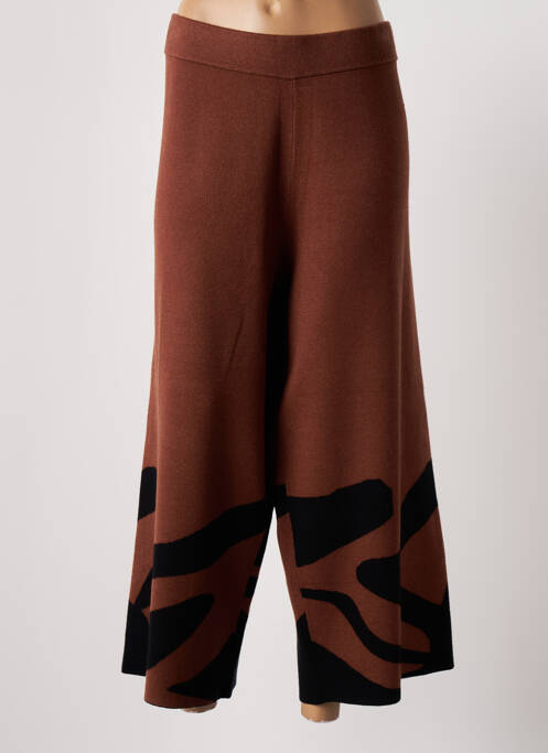 Pantalon flare marron JOSEPH RIBKOFF pour femme