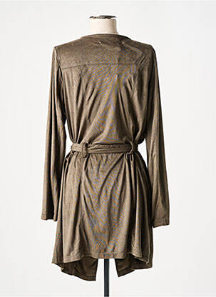 Veste casual col tailleur vert MADO ET LES AUTRES femme