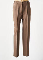 Pantalon droit marron SAINT HILAIRE pour femme seconde vue