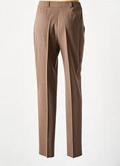 Pantalon droit marron SAINT HILAIRE pour femme seconde vue