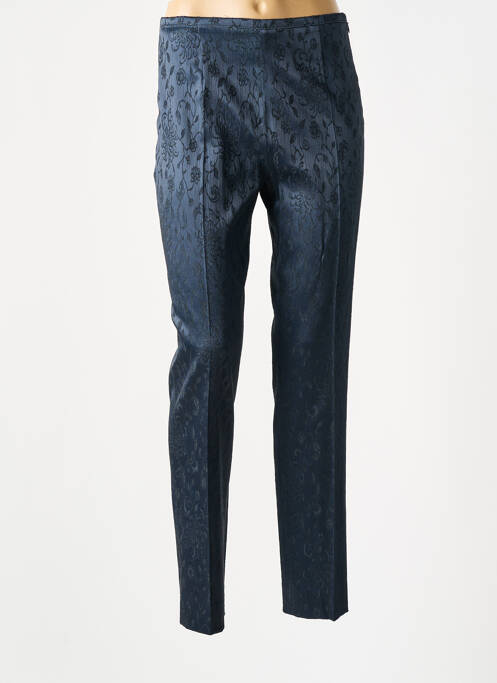 Pantalon slim bleu UN POINT C EST TOUT pour femme