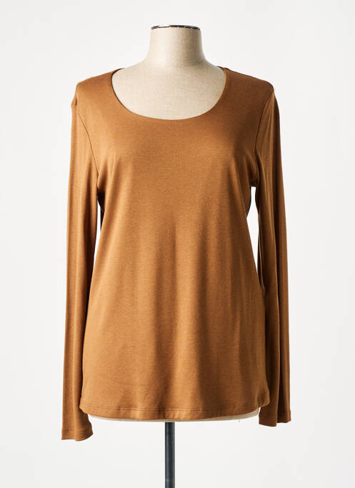 Top marron STREET ONE pour femme