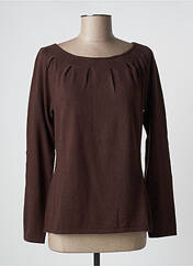 Pull marron FINETTE pour femme seconde vue