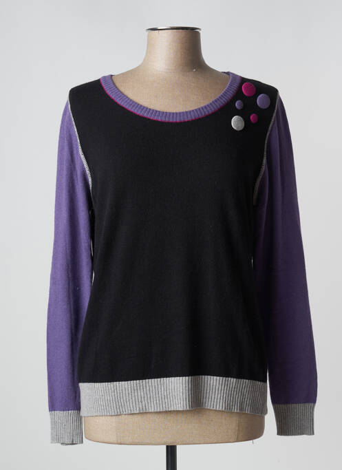 Pull violet FINETTE pour femme