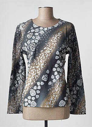 T-shirt manches longues manches longues gris FINETTE femme