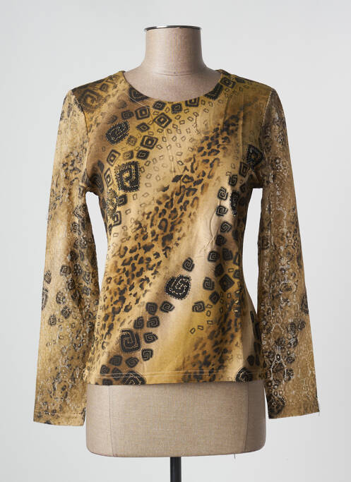 T-shirt manches longues manches longues beige FINETTE femme