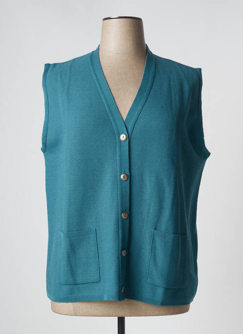 Gilet sans manche bleu GRIFFON pour femme