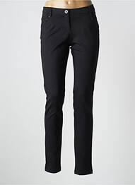 Pantalon slim taille basse taille basse noir FRED SABATIER femme
