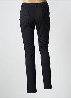 Pantalon slim taille basse taille basse noir FRED SABATIER femme