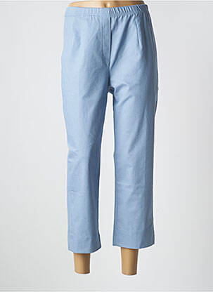 Pantacourt taille haute taille haute bleu OLIVER JUNG femme