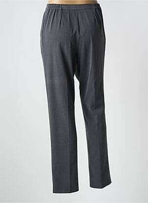 Pantalon droit stretch taille haute gris GRIFFON femme