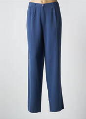 Pantalon droit bleu LEWINGER pour femme seconde vue