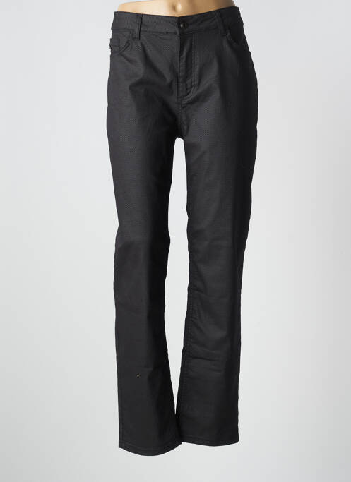 Pantalon droit noir FRED SABATIER pour femme