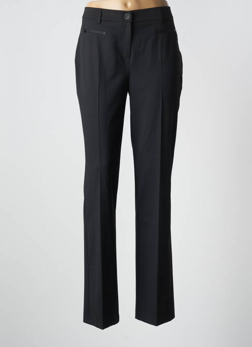 Pantalon droit noir FRED SABATIER pour femme