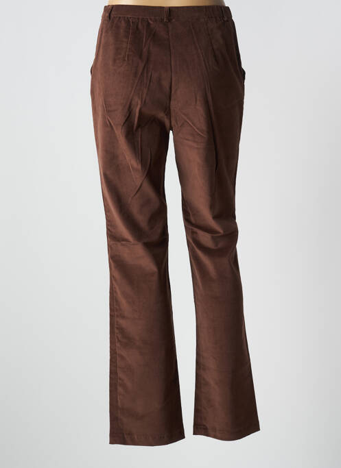 Pantalon flare marron LEWINGER pour femme