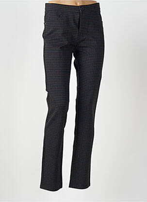 Pantalon droit stretch taille normale gris BARILOCHE femme