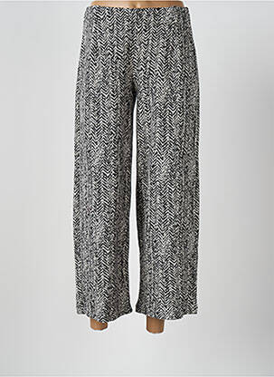 Pantalon large poches taille normale noir VETONO femme