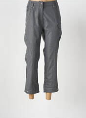 Pantalon 7/8 gris FRED SABATIER pour femme seconde vue