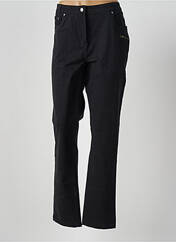 Pantalon droit noir THALASSA pour femme seconde vue