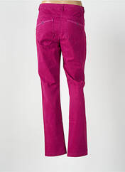 Pantalon droit violet THALASSA pour femme seconde vue