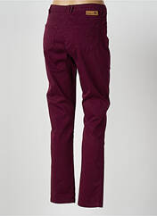 Pantalon droit violet THALASSA pour femme seconde vue