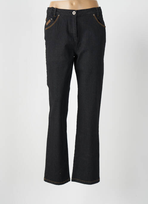 Pantalon droit noir THALASSA pour femme