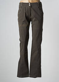Pantalon droit stretch taille normale vert MAT DE MISAINE femme