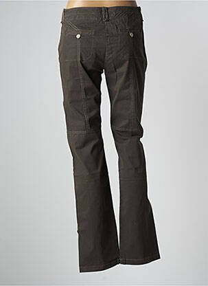 Pantalon droit stretch taille normale vert MAT DE MISAINE femme