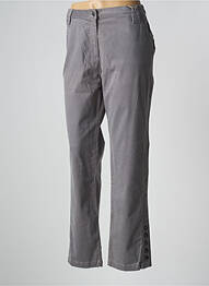 Pantalon flare stretch taille normale gris MAT DE MISAINE femme