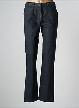 Pantalon slim tissage enduit taille normale bleu MAT DE MISAINE femme