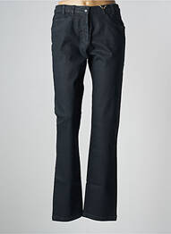 Pantalon slim tissage enduit taille normale bleu MAT DE MISAINE femme