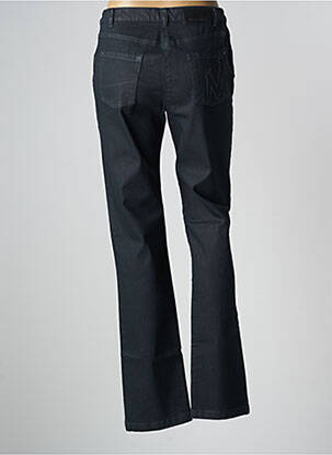 Pantalon slim tissage enduit taille normale bleu MAT DE MISAINE femme