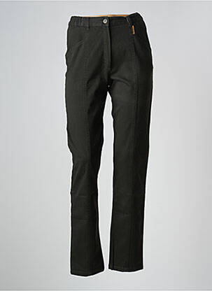Pantalon slim taille haute taille haute vert MAT DE MISAINE femme