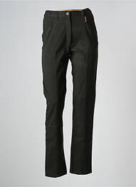 Pantalon slim taille élastique taille haute vert MAT DE MISAINE femme