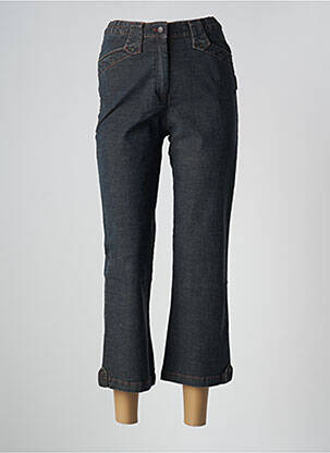 Pantacourt stretch taille normale bleu MAT DE MISAINE femme