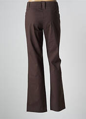 Pantalon droit marron MAT DE MISAINE pour femme seconde vue