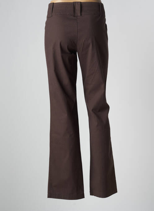 Pantalon droit marron MAT DE MISAINE femme