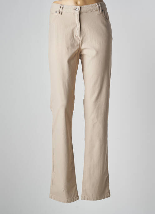 Pantalon droit beige SAINT JAMES pour femme