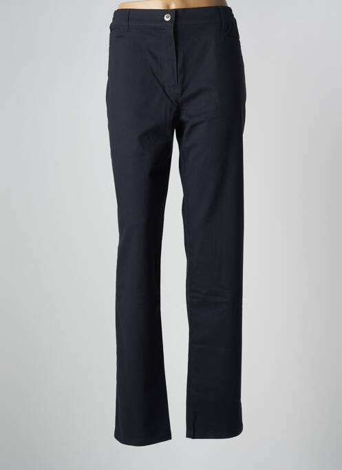 Pantalon droit bleu SAINT JAMES pour femme