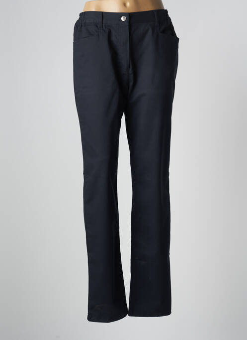 Pantalon droit bleu SAINT JAMES pour femme