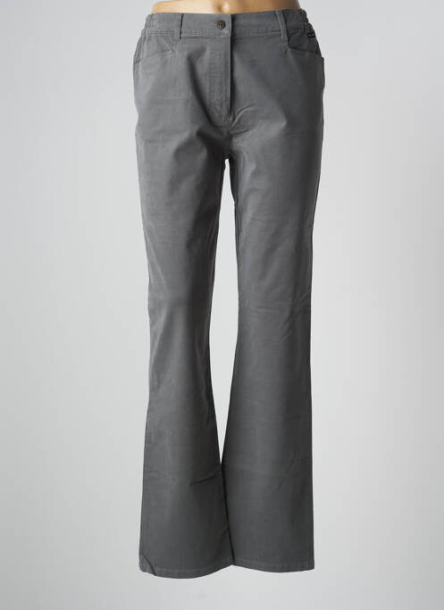 Pantalon droit gris SAINT JAMES pour femme