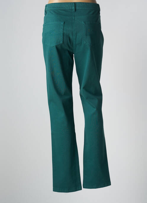 Pantalon droit vert SAINT JAMES pour femme